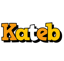 Kateb cartoon logo