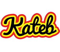 Kateb flaming logo