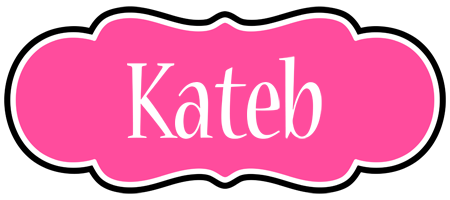 Kateb invitation logo