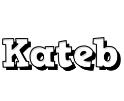 Kateb snowing logo