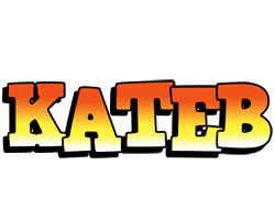 Kateb sunset logo