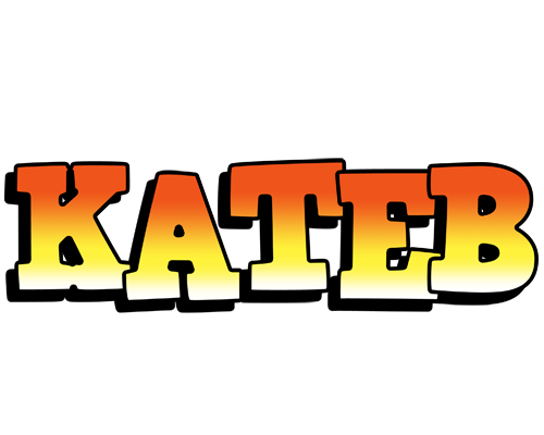 Kateb sunset logo