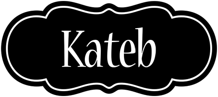 Kateb welcome logo