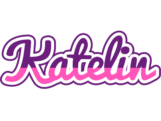 Katelin cheerful logo