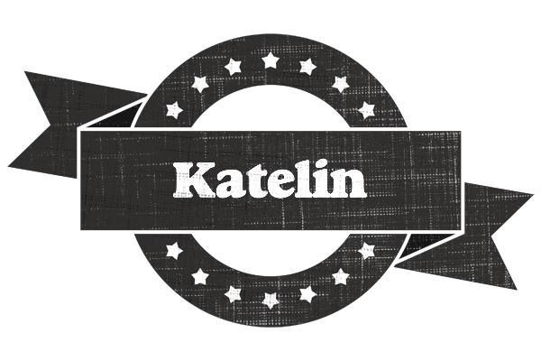 Katelin grunge logo