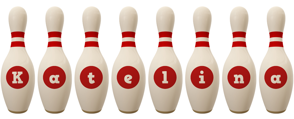 Katelina bowling-pin logo