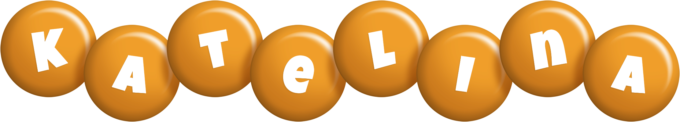 Katelina candy-orange logo