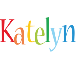 Katelyn birthday logo