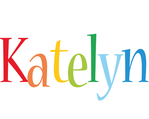 Katelyn birthday logo