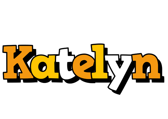 Katelyn cartoon logo