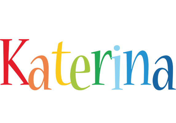 Katerina birthday logo