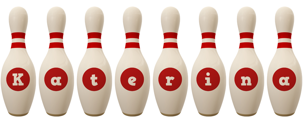 Katerina bowling-pin logo