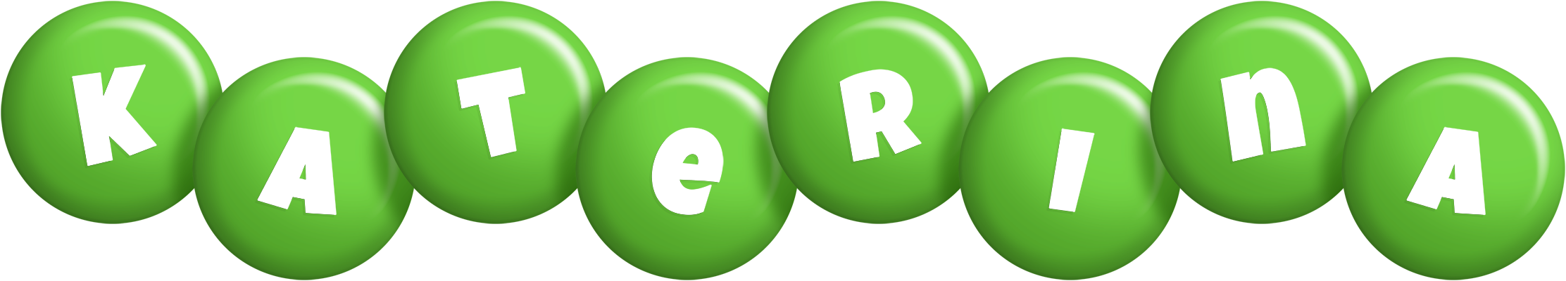 Katerina candy-green logo