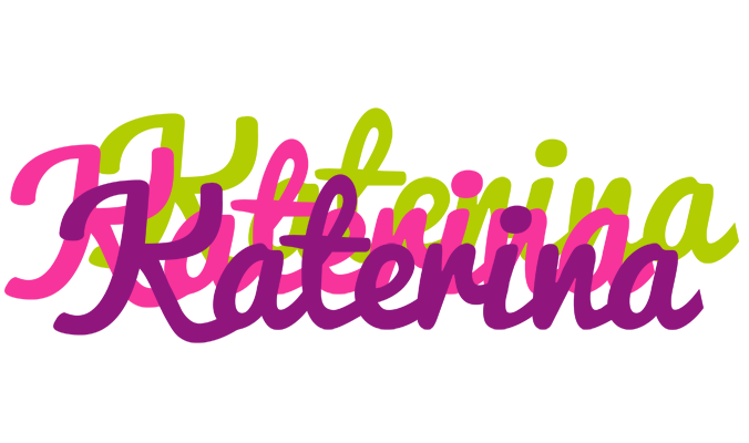Katerina flowers logo