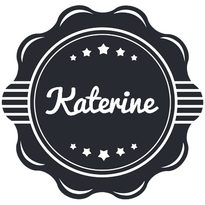 Katerine badge logo