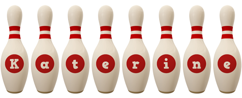 Katerine bowling-pin logo