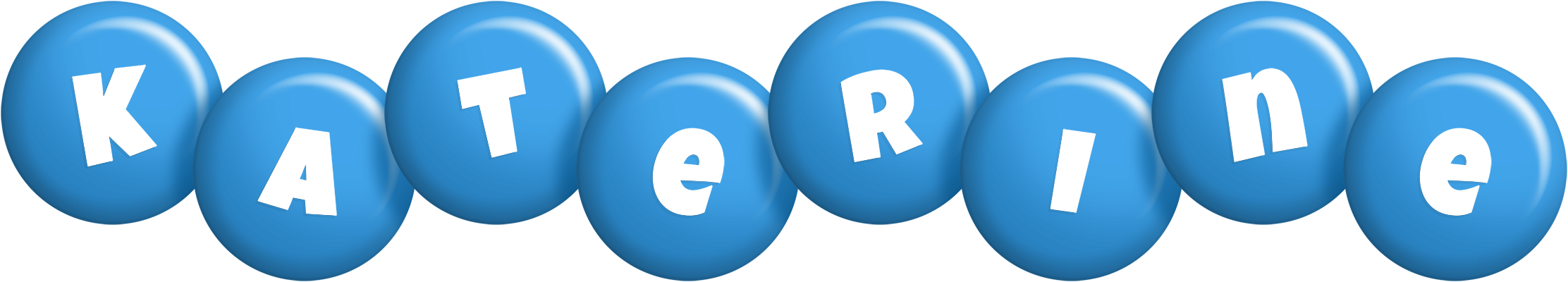 Katerine candy-blue logo