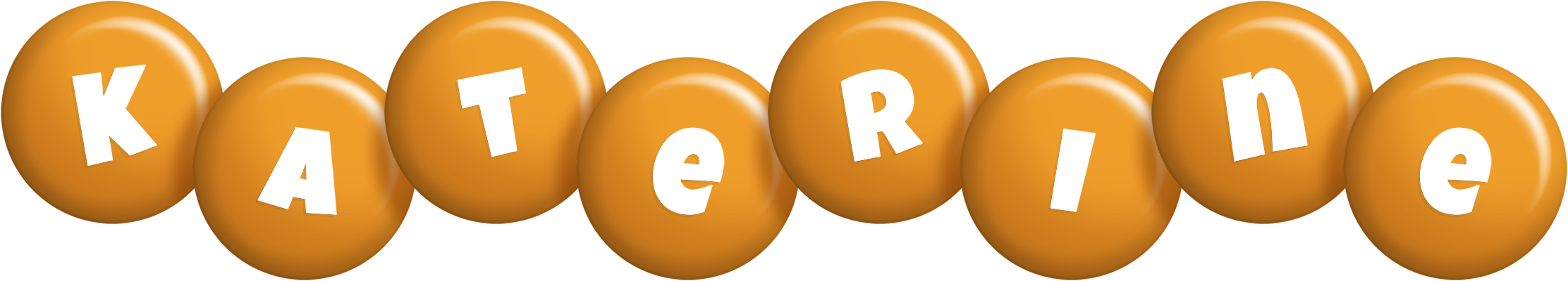 Katerine candy-orange logo