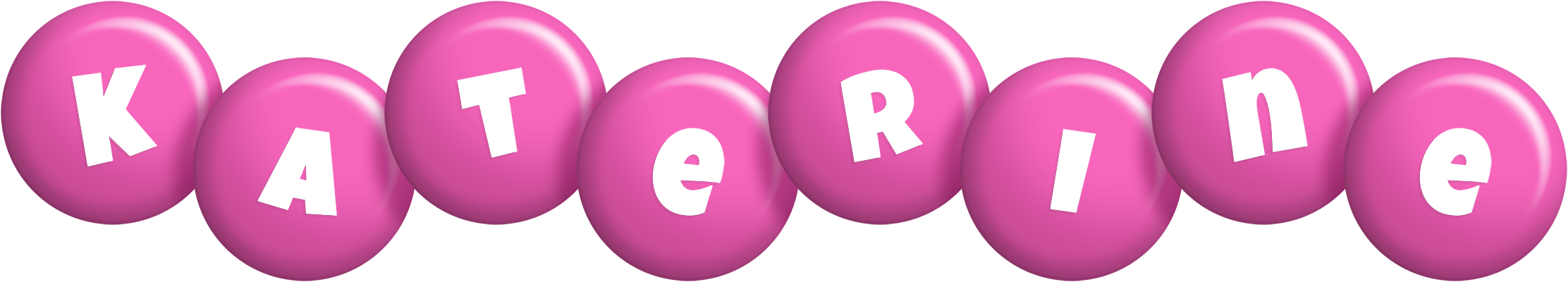 Katerine candy-pink logo