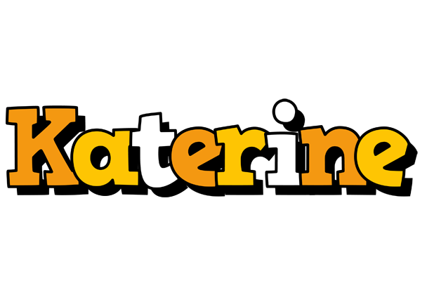 Katerine cartoon logo