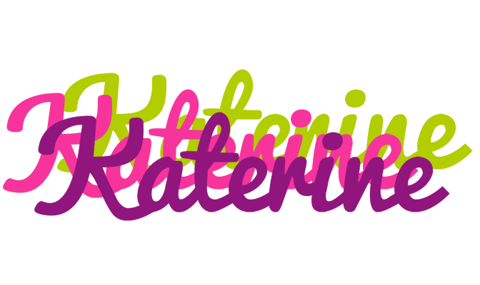 Katerine flowers logo