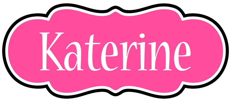Katerine invitation logo