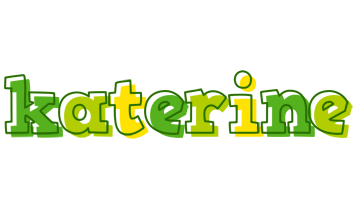 Katerine juice logo