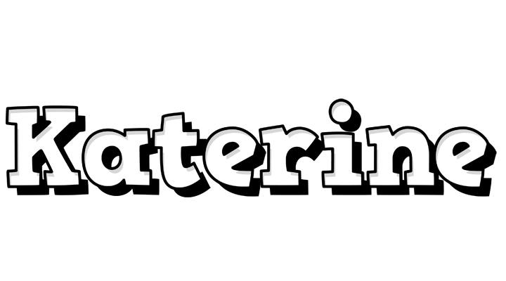 Katerine snowing logo