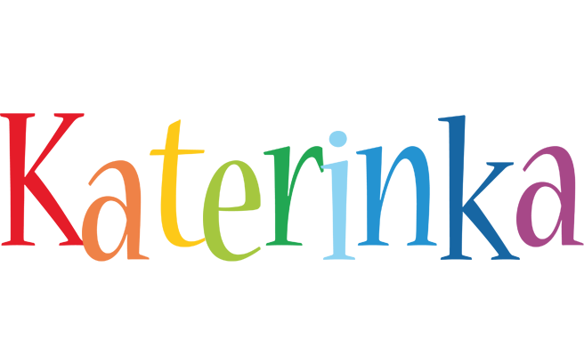 Katerinka birthday logo