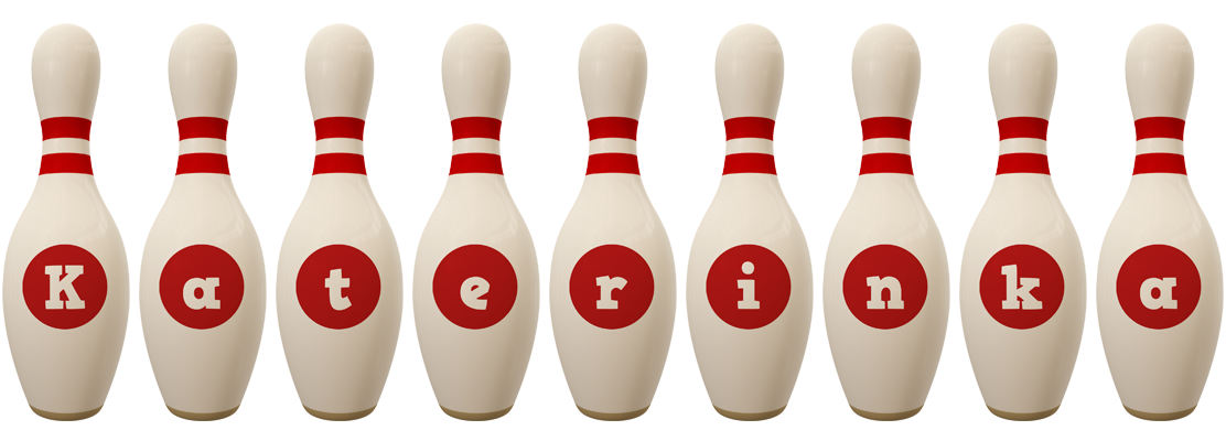 Katerinka bowling-pin logo