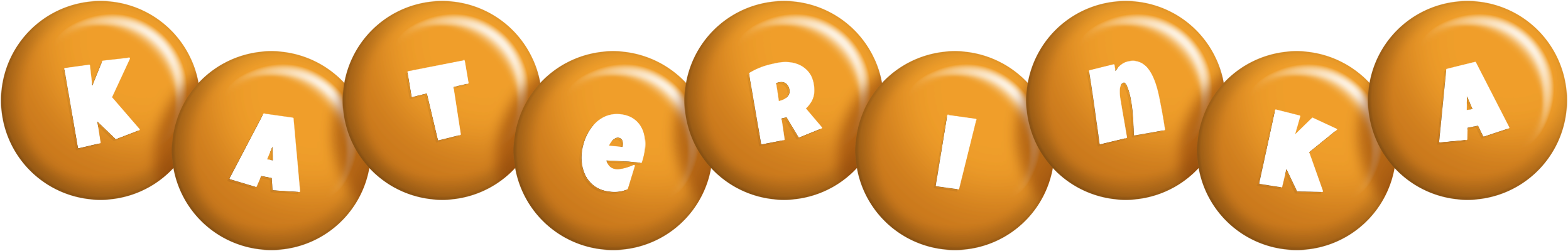 Katerinka candy-orange logo