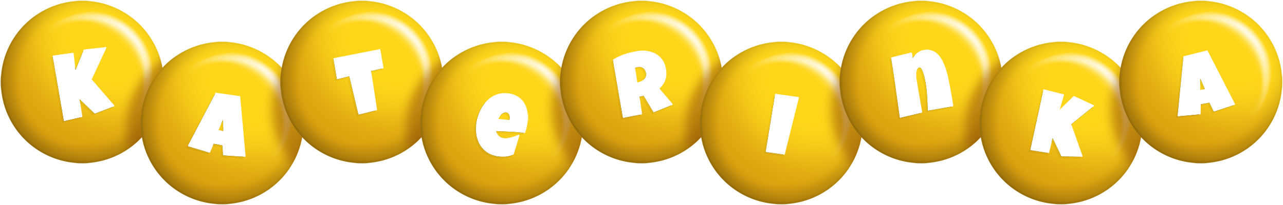 Katerinka candy-yellow logo