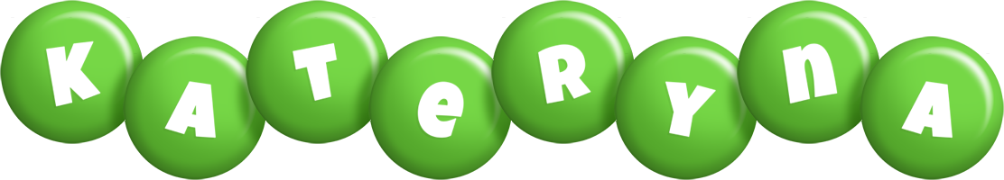 Kateryna candy-green logo