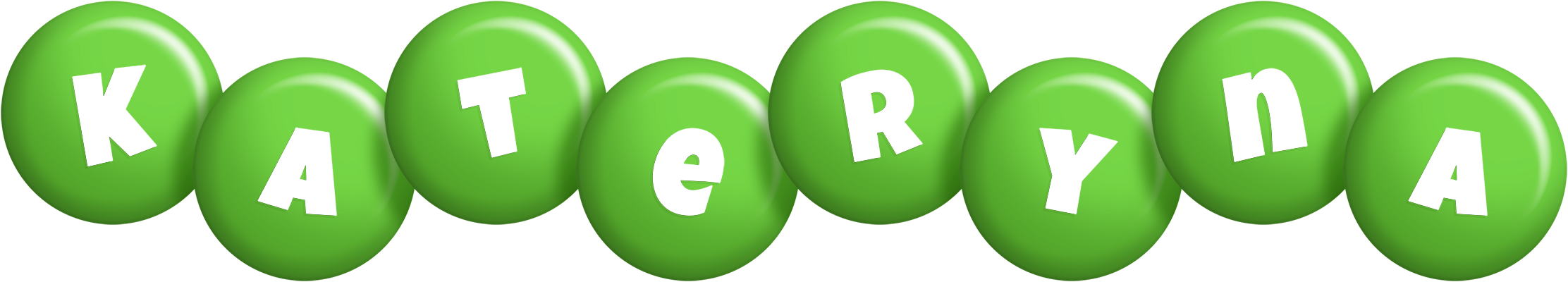 Kateryna candy-green logo