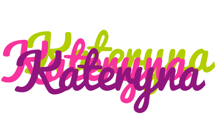 Kateryna flowers logo