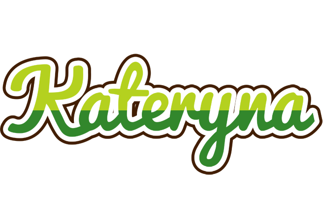 Kateryna golfing logo