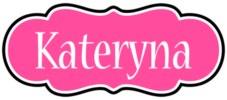 Kateryna invitation logo