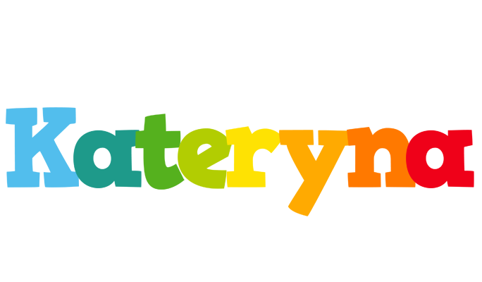 Kateryna rainbows logo