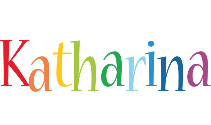 Katharina birthday logo