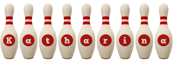 Katharina bowling-pin logo