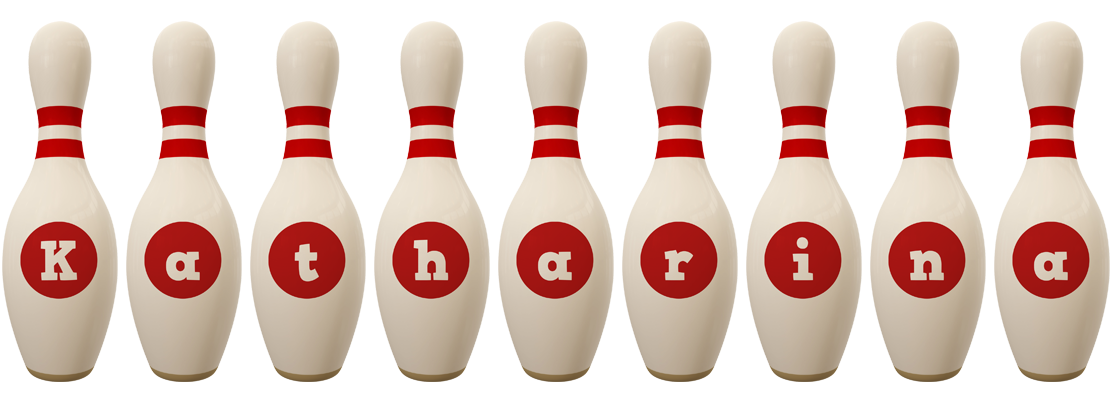 Katharina bowling-pin logo