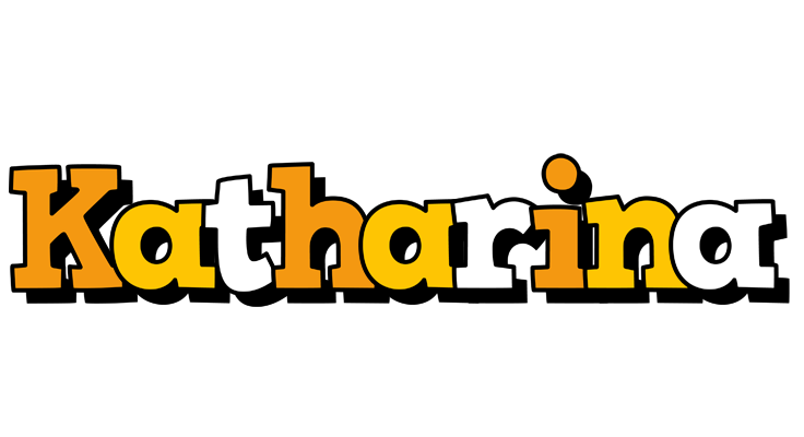 Katharina cartoon logo