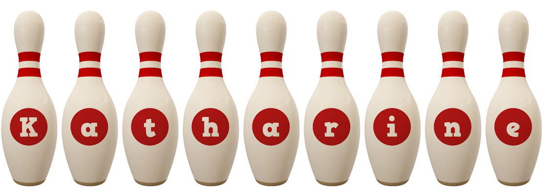Katharine bowling-pin logo