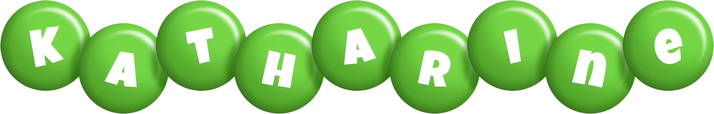 Katharine candy-green logo