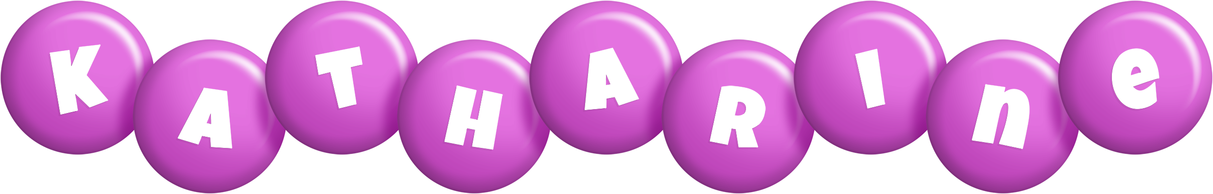 Katharine candy-purple logo