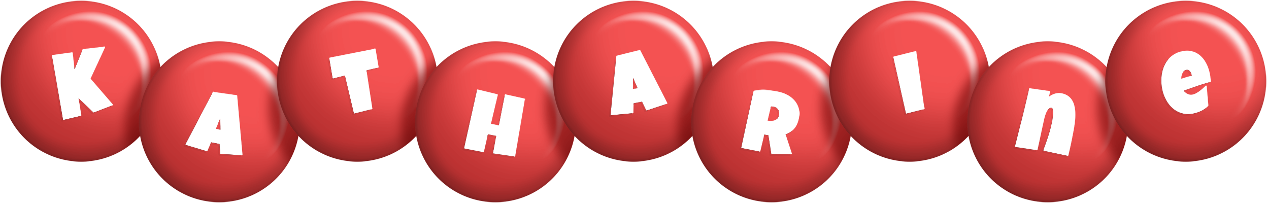 Katharine candy-red logo