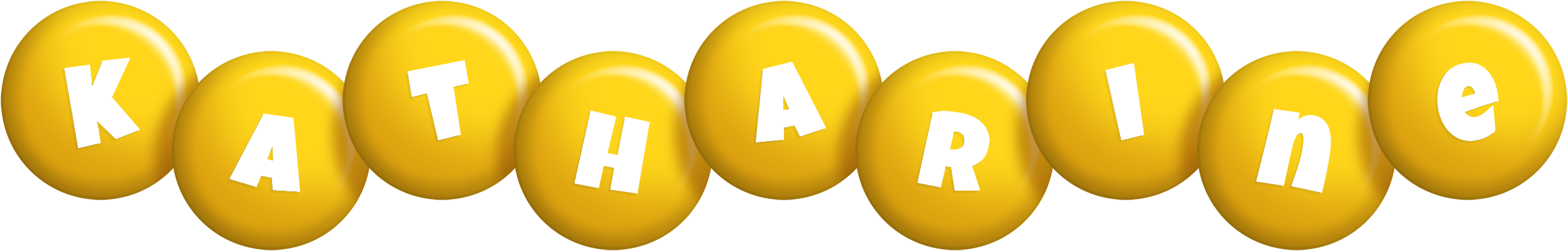 Katharine candy-yellow logo