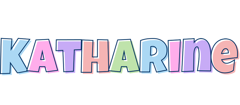 Katharine pastel logo