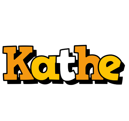 Kathe cartoon logo