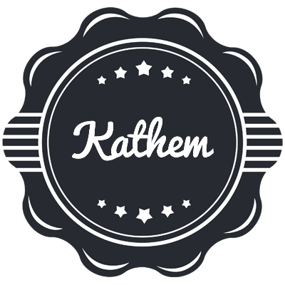 Kathem badge logo